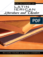 Historical Dictionary of Latin American Literature and Theater Compress