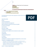 Note de Cours Stratégies D'enseignement Et Apprentissage L3 STAPS EM