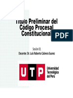 S01 - Título Preliminar Del Código Procesal Constitucional