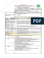 Detailed Lesson Plan (DLP) Format: Instructional Planning