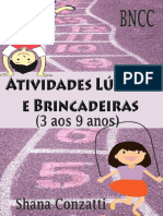 Atividades Lúdicas e Brincadeiras (3 Aos 9 Anos)