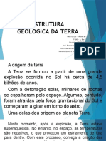 Estrutura Geológica Da Terra - 1º Ano