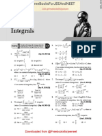 Integrals: Downloaded From @freebooksforjeeneet