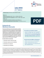 Informe de Prueba de Lectura 8° B