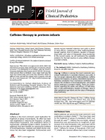 Caffeine Therapy in Preterm Infants