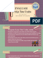 Evaluasi TATA USAHA Ok