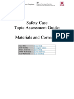 SC Materials Corrosion Assessment Template