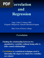 Correlation and Regression