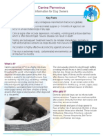 Canine Parvovirus Fact Sheet 2018-07-0