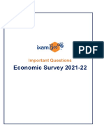 MCQs Economci Survey and Union Budget