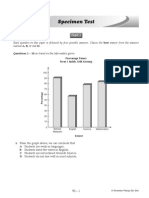 English Form 1 Midterm Specimen Test & Answers