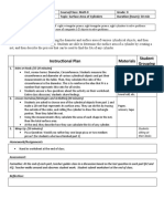 Lesson Plan - Calculating Pi, Area of Cylinders