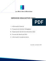 Folleto Servicio Educativo