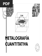 Metalografía Cuantitativa