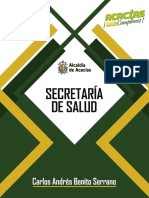 Informe Gestion Secretaria de Salud 2022