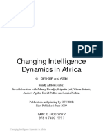 Changing I Ntelligence Dynamics in Africa