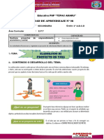 2do Grado EPT Actividad N°08-2022 II BIM PDF