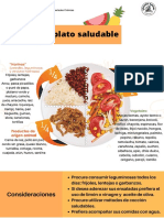 Infograma Plato Saludable