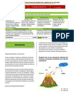 Actividad 4 COMO SE PRODUCEN LAS REACCIONES QUIMICAS - CALOR ENDOTERMICA