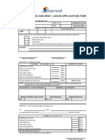 Superceed Leave Form