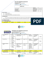 Don Bosco Tvet Center-Calauan, Inc.: Session Plan