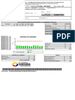 Factura Nro. 5.08: 1 Facturacion Servicio Electrico Y Alumbrado Publico