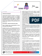 Aula Prático - "Efeitos Da Superexposição Aos Recursos Digitais e À Internet"