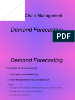 Supply Chain Management: Demand Forecasting