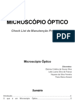 Microscópio Óptico