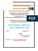 EDC LAB Manual