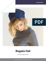 Regalo Hat Knitting Pattern