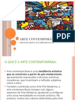 Arte Contemporânea