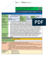Planificacion de La Semana 13 Lengua