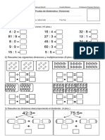 Prueba de Divisiones