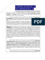 Cetoacidosis Diabetica y Estado Hiperosmolar