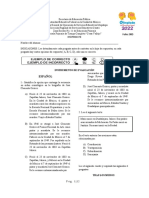 Instrumento de Evaluación Olimpiada de Conocimiento 2022