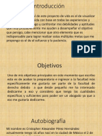 Proyecto de Vida Cristopher Alexander Pérez Hernández