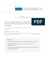 Column Specific Fixation For Complex Tibial Plateau Fractures - Midterm Prospective Study in South - Indian Population - ScienceDirect