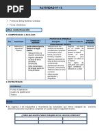 Comunicacion - 26 de Agosto