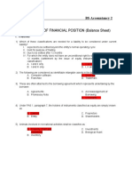 Statement of Financial Position (Balance Sheet) : Lopez, Erica BS Accountancy 2