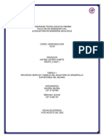 Recursos Hídricos y Un Desarrollo Sustentable para El Secano