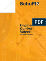 Engineered Control Valves: For Critical Service