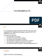 C Standards (c17)