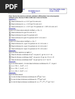 QCM 1 Arithmétique