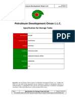 SP-2187 - Specification For Storage Tanks