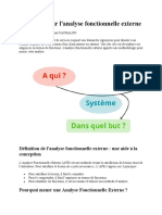 L'essentiel Sur L'analyse Fonctionnelle Externe