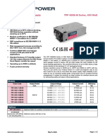 AC/DC Medical Power Supply TPP 450B-M Series, 450 Watt: Models