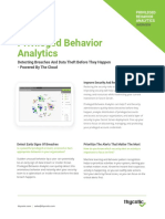 Datasheet Privileged Behavior Analytics