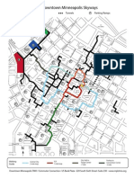 MInneapolis Skyway Map