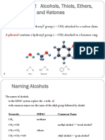 Chapter 12 Alcohols, Thiols, Ethers, Aldehydes, and Ketones